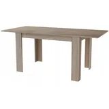 matkam Möbel Tisch (Sonoma Eiche) 120x75x80 cm, Esszimmer, Tische, Esstische