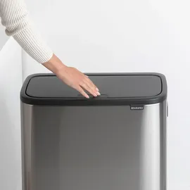 Brabantia Bo Touch Bin Hi 60 l matt steel fingerprint proof
