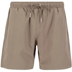 Shorts ALPHA INDUSTRIES "Alpha Industries Men - Beachwear Hydrochromic AOP Swimshort", Herren, Gr. XS, Normalgrößen, grün (olive), Obermaterial/Futter: 100% Polyester, Hosen