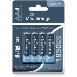 MediaRange Batterie MRBAT104 Mignon AA LR6 1,5V 4St.