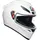 AGV K1 S weiss, Uni Integralhelm weiß unisex, 57