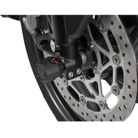 SW-Motech Sturzpad-Kit für Vorderachse - Schwarz. KTM-Modelle, Husqvarna Norden 901.