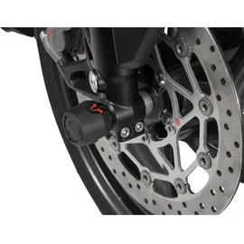 SW-Motech Sturzpad-Kit für Vorderachse - Schwarz. KTM-Modelle, Husqvarna Norden 901.