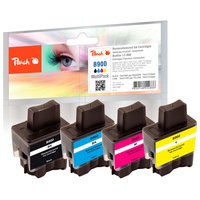 Peach Spar Pack Tintenpatronen kompatibel zu LC-900VAL