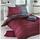 KAEPPEL Motion Mako-Satin rubin 155 x 220 cm + 80 x 80 cm