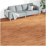 vidaXL Bodenplanken 18 pcs Braun 5,26 m2 PVC