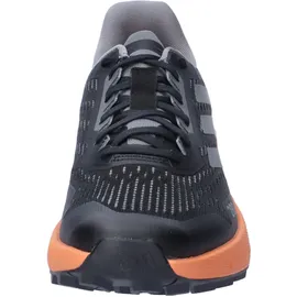 adidas Terrex Agravic Flow 2 Trailrunning-schuhe - Core Black / Grey Four / Amber Tint - EU 40