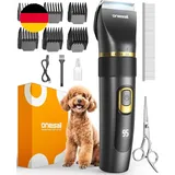 Oneisall Leise Hundeschermaschine Upgrade Pro, Profi Schermaschine Hund Katze 20