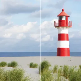 Schulte DecoDesign Foto über Eck Leuchtturm 210x90x90c