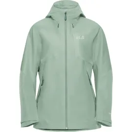 Jack Wolfskin Flextrail 2L Regenjacke Damen Green Zinnia XL