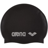 Arena Classic Silicone Badekappe schwarz/silber