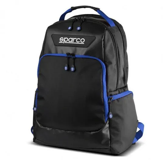 Sporttasche Sparco S016445NRAZ Schwarz/Blau Blau