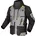 Motorradjacke grau/schwarz/gelb S