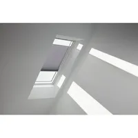 VELUX Plissee-Faltstore manuell Grau uni FHL P06 1282S