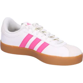 adidas VL Court 3.0 Core White / Pulse Magenta / Gold Metallic 40