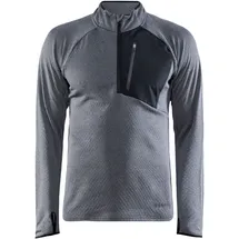 Craft Core Trim Midlayer Men dk grey melange XL