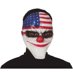 USA Horrorclown Maske für Erwachsene - OS