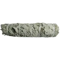 White SAGE weißer Salbei 16-18cm zum Räuchern & Ausräuchern für Hausreinigung & Rauhnächte. 2-TLG Räucherset mit Beschreibung & Anleitung. 81209-1