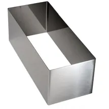 LARES - Schneideform/Backrahmen/Edelstahlform - 25 x 10 x 9 cm - Made in Germany