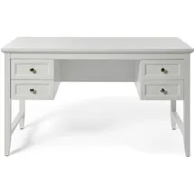 Jahnke Schreibtisch Classic D 130 Weiss