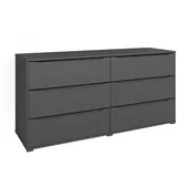 Vicco Kommode Sideboard Ruben Anthrazit Schublade 160 cm