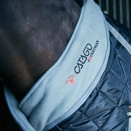 Catago Stalldecke, 300g - schwarz/blau - 155 cm