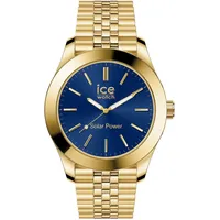 ICE-Watch 023798 Herrenuhr Ice Steel Solar M Gold Blau
