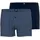 CECEBA Boxershorts Daytona blau M 2er Pack