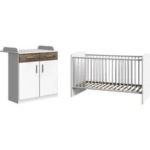 WIMEX »Joker« Spar-Set, 2 Stk. tlg. Bett + Wickelkommode