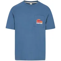Protest Jake Kurzarm-t-shirt - Raku Blue S