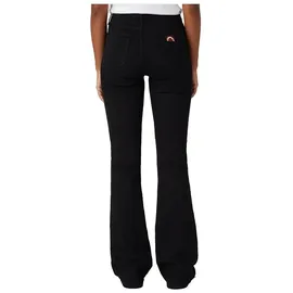 Wrangler Flare Flared Hosen Schwarz 29 34