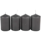 Buri Adventskerze 50 x 80 mm grau