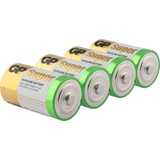 GP D Mono Batterie GP Alkaline Super 1,5V 4 Stück