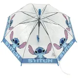 stitch Kinder Automatik-Regenschirm in Blau | Gr.: onesize