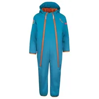 TROLLKIDS Nordkapp Overall - Deep Lagoon / Cinnamon - 86