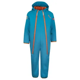 TROLLKIDS Nordkapp Overall - Deep Lagoon / Cinnamon - 86