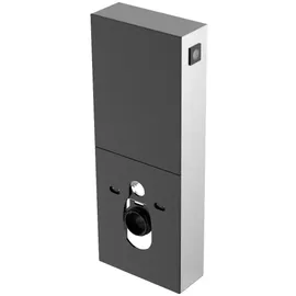 Primaster Vorwandelement Wand-WC inkl. Spülkasten 100 x 38 cm schwarz