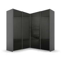 Rauch Eckschrank Quadra 181 x 210 x 187 cm Grau