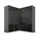 Rauch Eckschrank Quadra 181 x 210 x 187 cm Grau
