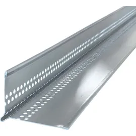 DAPRONA Kiesfangleiste Aluminium 2,5m 50x70mm Silber