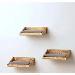 ROHRSCHNEIDER Kratzbaum »Karlsson«, für Katzen, Holz, beige, 3-er Set