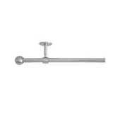 Buchheister Komplettgarnitur 2in1 cap - silber ¦ Aluminium ¦ Maße (cm): B: 286 H: 3,3