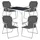 Mojawo Camping Set 5-tlg Grau