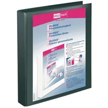 Veloflex DIN A4 25 mm Schwarz 10 St.