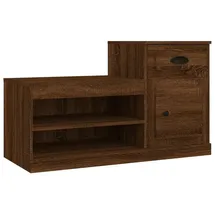vidaXL Schuhschrank 100 x 42 x 60 cm braun / Eichen-Optik