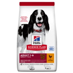 Hill's Adult Medium Huhn Hundefutter 2 x 2,5 kg