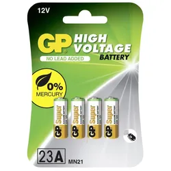 GP Alkaline Batterie 23A / Mn21 4St