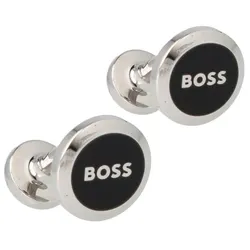 Boss Manschettenknöpfe Messing 0.4 cm black