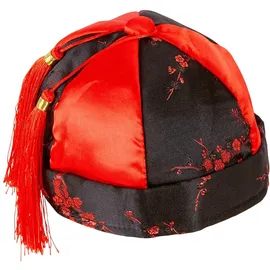 w widmann milano party fashion 10672 - Hut Chinese, Mandarin-Hut, Kopfbedeckung, Mottoparty, Karneval