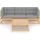 vidaXL Garten-Lounge-Set 4-tlg. beige